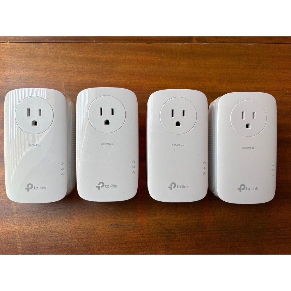 TP-Link AV2000 Gigabit Powerline Adapter Set of 4 TL-PA9020P 2000Mbps White